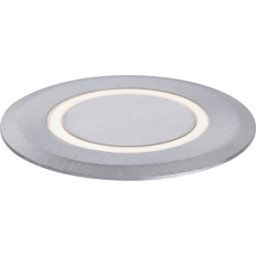 PAULMANN PLM 94363 - Luz de suelo empotrada LED, 2 W, 3000 K, acero inoxidable, IP67,