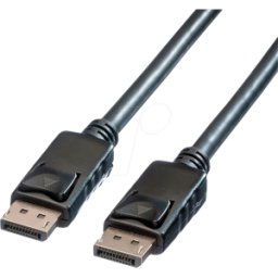ROLINE 11045986 - DisplayPort 1,2 cable, 4K 60 Hz, TPE, 10,0 m..