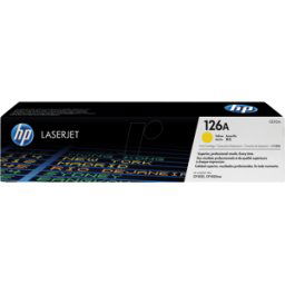 HEWLETT PACKARD TONER CE312A - Tóner HP, amarillo, 126a, original