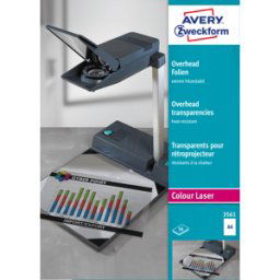 AVERY ZWECKFORM FOLIE 3561 - Lámina superior, DIN a4, para impresora láser en c