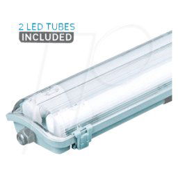 V-TAC VT-6388 - Luminaria con difusor, 44 W, 4000 lm, 4000 K, varilla, blanco, I
