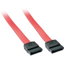 LINDY 33324 - Cable SATA 6GB/s, recto, 50 cm