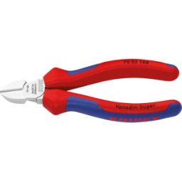 KNIPEX KN 70 05 140 - Alicate de corte diagonal, vanadio-Super, 140 mm, cromado