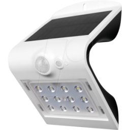 BLULAXA 48552 - Luz solar LED, foco, con detector de movimiento, 1,5 W, blanco,