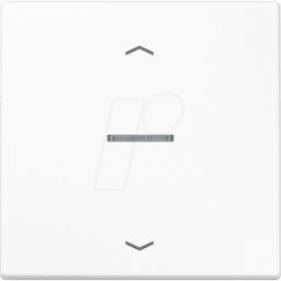 JUNG JG LS101KO5PWW - Interruptor basculante, simple, blanco alpino, conductor de luz,