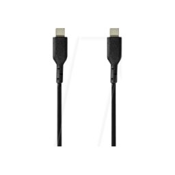 NEDIS N CCGL60710BK20 - Cable USB 2.0, conector C > conector C, 2m, negro