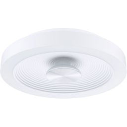 PAULMANN PLM 71177 - Luminaria de techo Volea, 18 W, 2120 lm, 3000 K, redonda, blanco