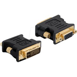 DELOCK 65016 - Adaptador VGA, conector DVI 24+5 a conector VGA