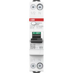 ABB DS301CB20A30 - Interruptor FI/LS, Char. B Tipo A, 20 A, 30 mA