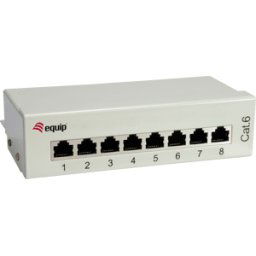 EQUIP 227369 - Panel de conexiones, 8 puertos, Cat.6