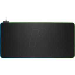 SHARKOON SHARK 1337V2RGB9 - Mouse pad, juegos, 900 x 425 mm, RGB, negro