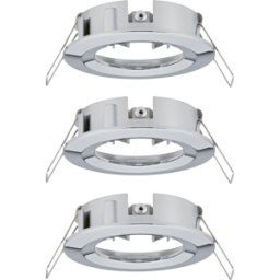 PAULMANN PLM 92482 - Marco de montaje para focos empotrados, máx. 3x10 W, redo