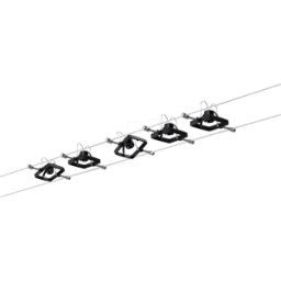 PAULMANN PLM 94290 - WireSystem Set MacII, 5 puntos, GU5,3