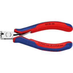 KNIPEX KN 64 02 115 - Alicate de corte frontal para electrónica, 115 mm, pulido