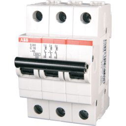 ABB S203-C32 - Interruptor automático, car. C, 32 A, 3 polos