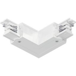PAULMANN PLM 91372 - Conector ProRail3, pieza en L, 101x101mm, máx. 3.680 W, b