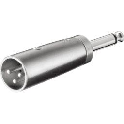 FREI NTA 211 - Conector XLR macho a conector mono macho de 6,3 mm