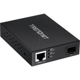TRENDNET TRN TFC-PGSFP - Conversor de medios, Gigabit Ethernet, SFP