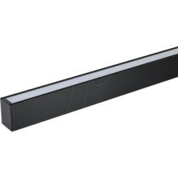 V-TAC VT-21374 - Luminaria de techo lineal, 40 W, 3270 lm, 4000 K, negra