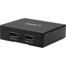 LINDY 38158 - HDMI Splitter, 2 puertos, 4K 60 Hz