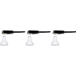 PAULMANN PLM 28784 - Juego de 3 piezas GU10 led para anillos de montaje en techo, no
