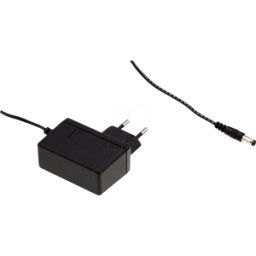 MEAN WELL GSM12E15-P1J - Fuente de alimentación enchufable, 12 W, 15 V, 0,8 A, méd