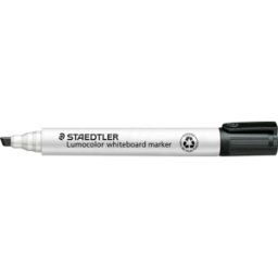STAEDTLER 351BSW - Marcador de pizarra blanca, 2 o 5 mm, negro