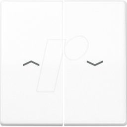 JUNG JG AS591-5 PBF - Persianas rockeras, COMO serie, blanco alpino