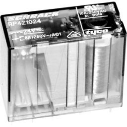 TE CONNECTIVITY TE 6-1393234-8 - Relé de potencia monoestable, THT, 24 V CC, 8 a, 2 contactos inv