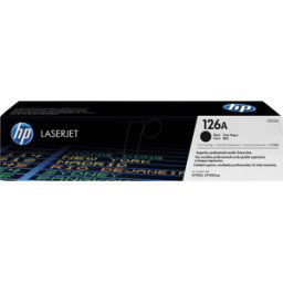 HEWLETT PACKARD TONER CE310A - Tóner HP, negro, 126a, original