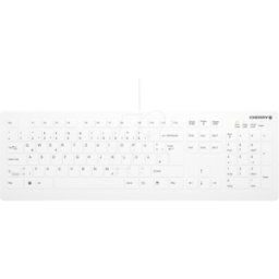 CHERRY AK-C8112U1WDE - Teclado, USB, desinfectante, blanco, QWERTZ