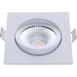 ECODIM ECO-DIM 10025 - Reflector empotrable LED, atenuable, 5 W, 450 lm, 2000-3000 K, b