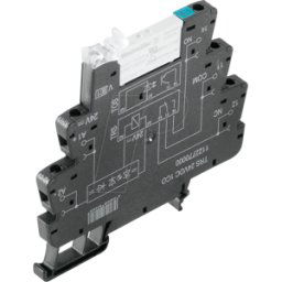 WEIDMÜLLER TRS 12VDC 1CO - Relé de acoplamiento, 12 V CC, 6 a, 1 contacto inversor