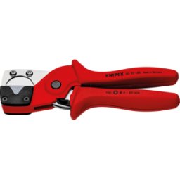 KNIPEX KN 90 10 185 - Cortatubos, 185 mm, para mangueras multicapa y neumáticas