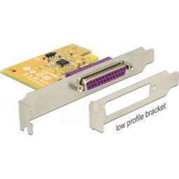 DELOCK 89445 - 1 puerto, paralelo, tarjeta PCIe