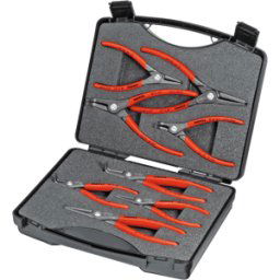 KNIPEX KN 00 21 25 - Juego de alicates para anillos de seguridad