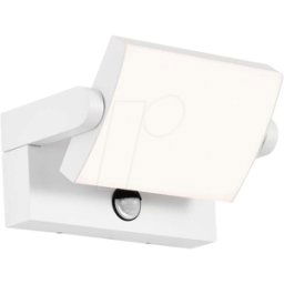 V-TAC VT-2939 - Luminaria mural, 17 W, 2580 lm, 4000 K, blanca, IP65, sensor