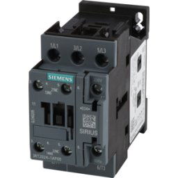 SIEMENS 3RT2024-1AP00 - CONTACTOR DE POTENCIA SIRIUS 3RT20, 12 A, 1 NC+1 NO, 230 V AC, 5