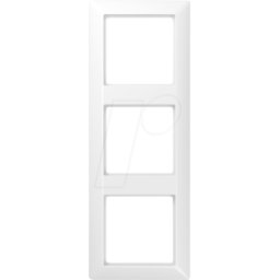 JUNG JG AS583 BF - Marco, 3x, Serie AS, Blanco Alpino