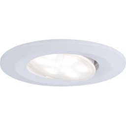 PAULMANN PLM 99926 - Luminaria empotrada Calla, 6 W, 4000 K, 30°, redonda, blanco