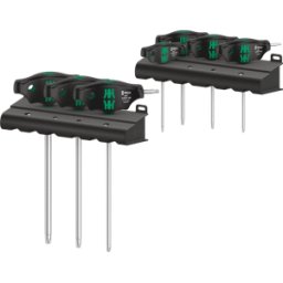 WERA 05023452001 - Juego de destornilladores de mango transversal 467/7 TX juego HF