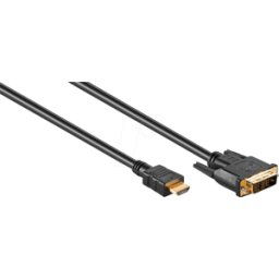 GOOBAY 51579 - Cable HDMI/DVI, 1,0 m
