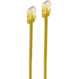 SHIVERPEAKS SHVP SP715-SLY - Cat.6 U/UTP cable plano, SLIM, amarillo, 5m..
