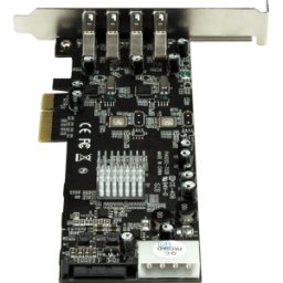 STARTECH.COM ST PEXUSB3S42V - 4 puertos de bus dual USB 3,0 PCI Express tarjeta