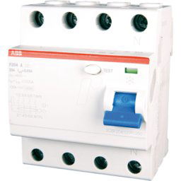 ABB F204A-2503 - Interruptor diferencial, 25 A, 30 mA, tetrapolar