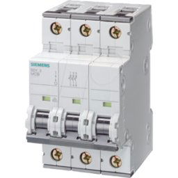SIEMENS SIE 5SY6316-6 - Disyuntores en miniatura CHAR-B, 16 A, 3 polos, 6 kA