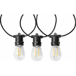 NEDIS N WIFILP01F10 - Cadena de luz LED, blanco cálido, 10 ledes, 9,00 m..