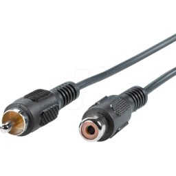 VALUE 11994329 - Cable RCA, conector / conector hembra simplex, 10 m