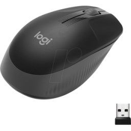 LOGITECH M190 SW - Ratón (mouse), inalámbrico, M190, antracita