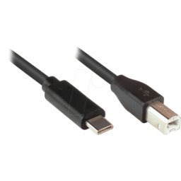 GOOD CONNECTIONS GC 2510-CB050 - Cable USB 2.0, conector C a conector B, 5 m